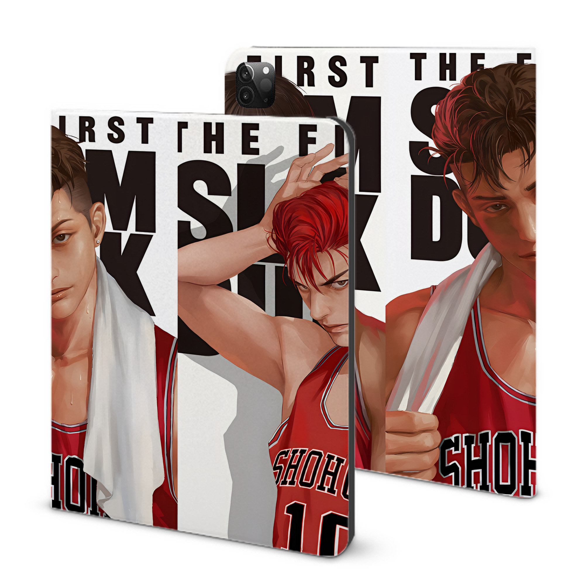 （画像用） SLAM DUNK／スラムダンク IPadケース ペンホルダー付き ブックスタイルデザイン